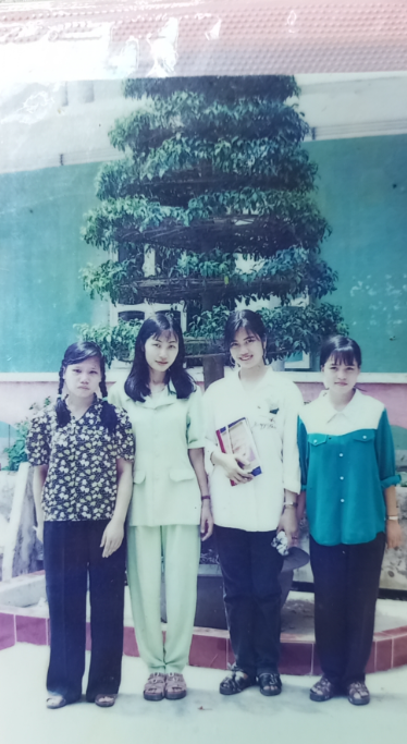 4. Quyên - cô Hải - Ngọc Minh - Quỳnh Hoa